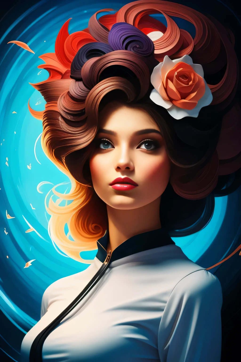 girl, surreal art