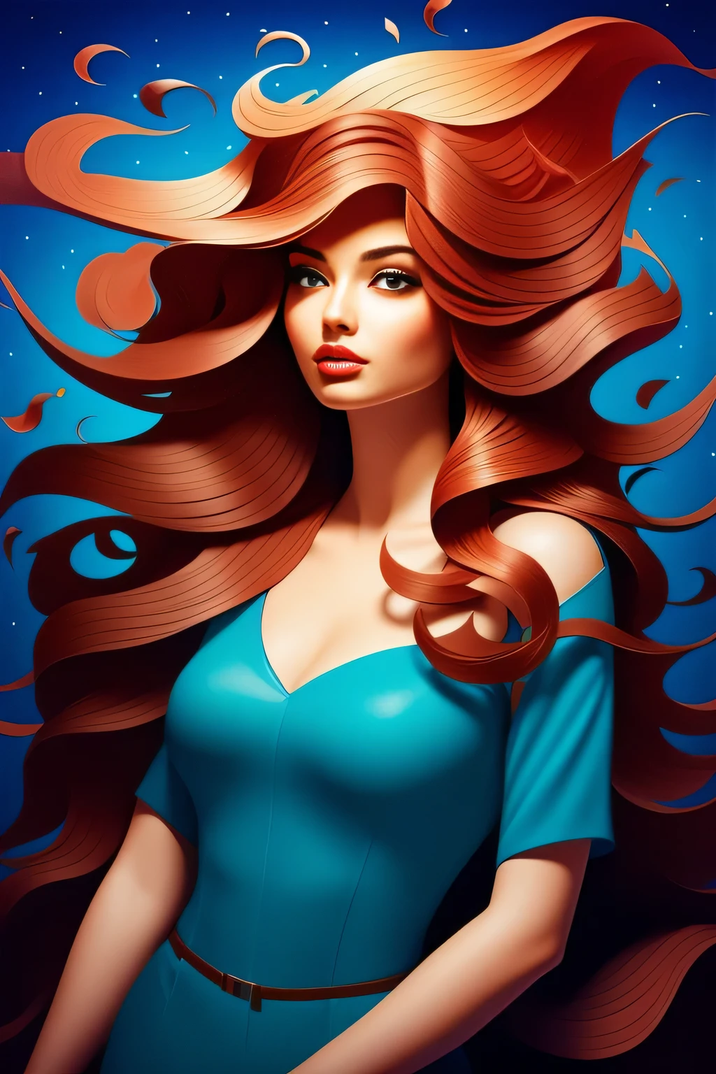 girl, surreal art