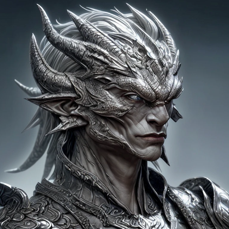 Model design,Tide play blind box,3D naked boy,GK, The whole body of the character,base,Wu Shixun,Raised sexy,coda,Long horns on the head,Transparent wings,Handsome cybernetic boy looking at camera lingerie detailed muscular reality masterpiece,musculous