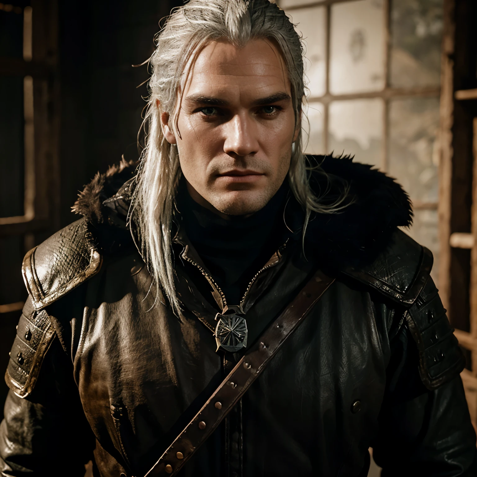 Geralt de riv déguisé en femme