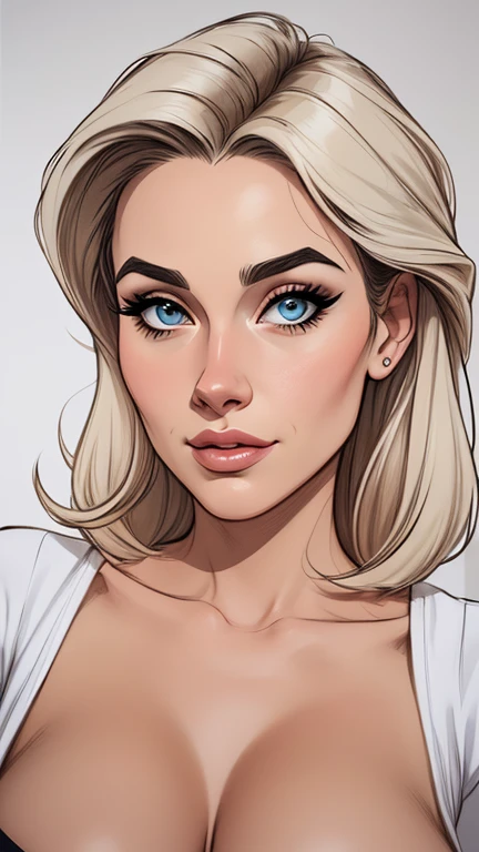 estilo de desenho animado:1.2), fundo branco mulher Imagem de desenho animado de uma mulher , roupas sensuais , garota super valente destemida , Ilustra??o estilo desenho animado, estilo de arte dos desenhos animados, estilo de arte dos desenhos animados, digital illustration style, design de personagens altamente detalhado, arte digital detalhada fofa, City fan art, design de personagem retrato, beautiful digital illustration, retrato de alta qualidade, arte em quadrinhos, retrato do design do personagem, white background Busty without clothes and medium breasts female character cast of friends aged 80'roupas e 80'penteado estilo cartoon