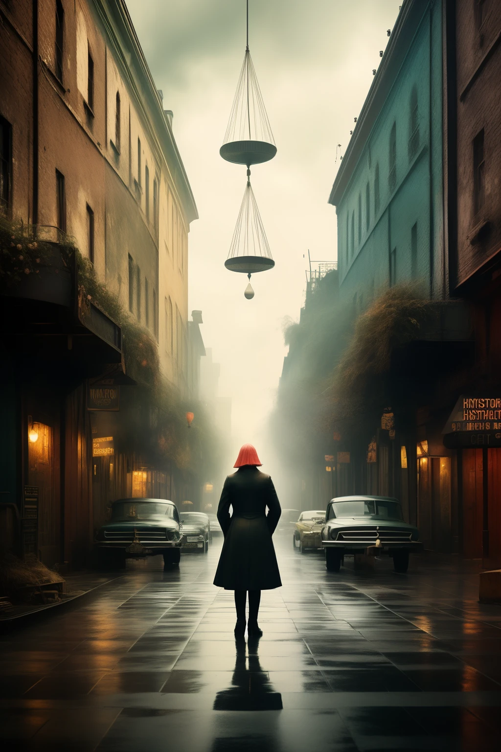 Dystopian book cover circus and 1960s atmosphere
Named : Historio, Evangeline
More fantasy
