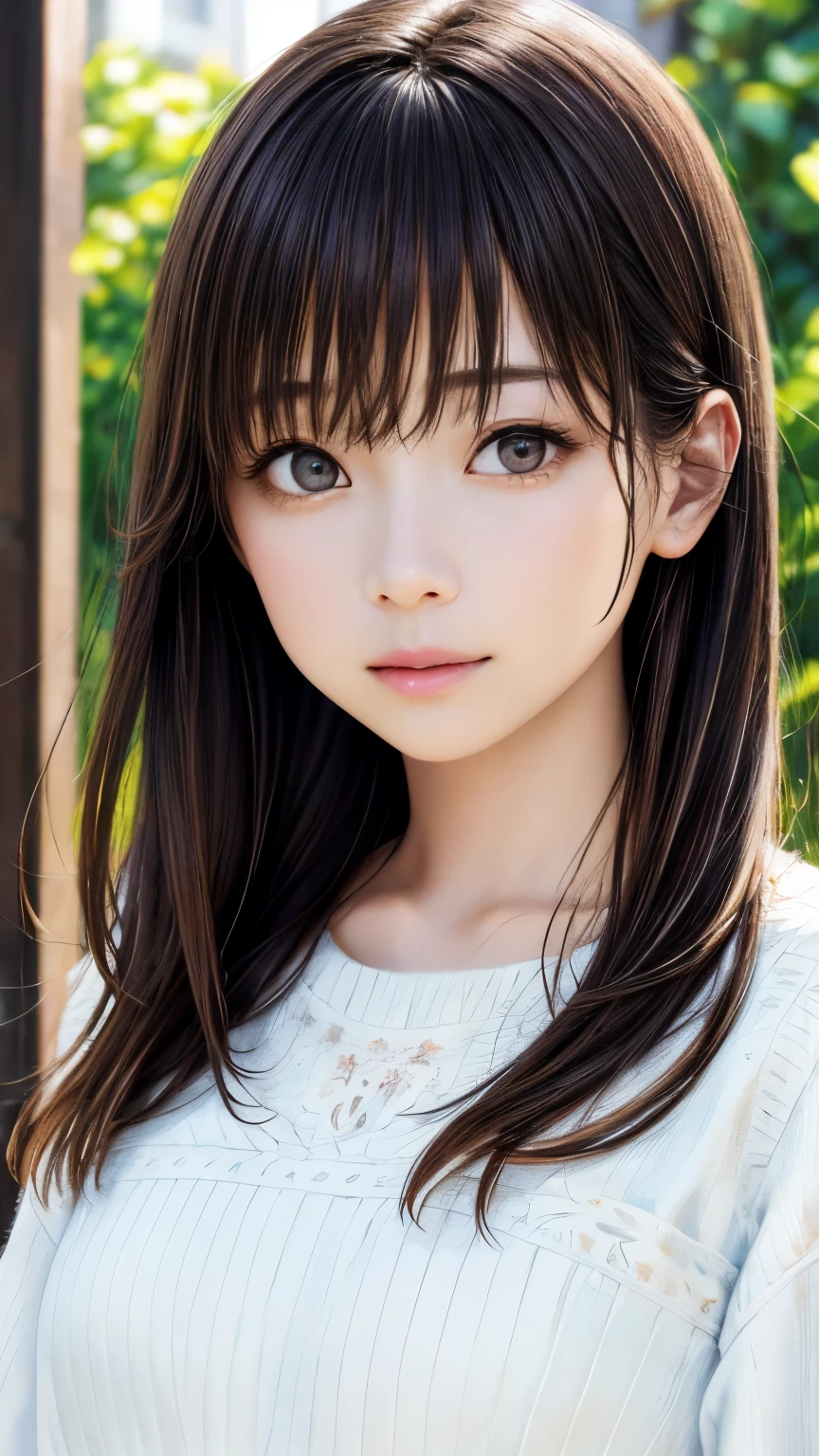 (hig彼st quality、8k、32k、masterpiece)、(Realistic)、(Realistic:1.2)、(High resolution)、Very detailed、Very beautiful face and eyes、1 girl、Round and small face、Tight waist、Delicate body、(hig彼st quality、Attention to detail、Rich skin detail)、(hig彼st quality、8k、Oil paint:1.2)、Very detailed、(Realistic、Realistic:1.37)、Bright colors、Full Body Shot