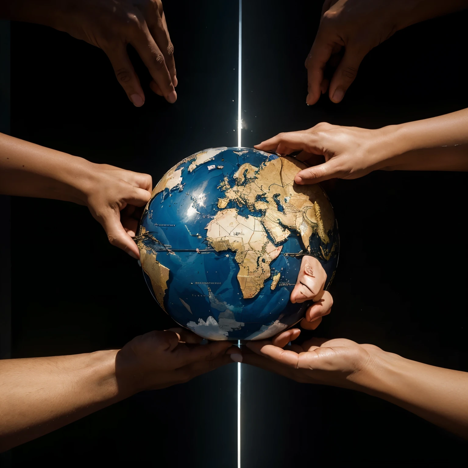 Sure! Here's an idea for a drawing illustrating the effects of global inequality:

Title: "The Divide"

Description:
- Draw a large globe in the center of the page to represent the world.
- Use a color gradient to depict different income levels across regions, with darker shades representing higher income and lighter shades representing lower income.
- On one side of the globe, draw tall skyscrapers, luxury cars, and affluent neighborhoods to represent wealth and prosperity.
- On the other side, draw shanty towns, dilapidated buildings, and people living in poverty to represent inequality and deprivation.
- Show a stark contrast between the two sides to emphasize the disparity in living standards.
- Include symbolic elements such as a scale tipping heavily towards the wealthy side, broken chains representing oppression, and hands reaching out for help on the impoverished side.
- Caption the drawing with "Effects of Global Inequality" to convey the theme clearly.

This drawing aims to visually depict the effects of global inequality by highlighting the stark contrast between affluent and impoverished regions around the world.