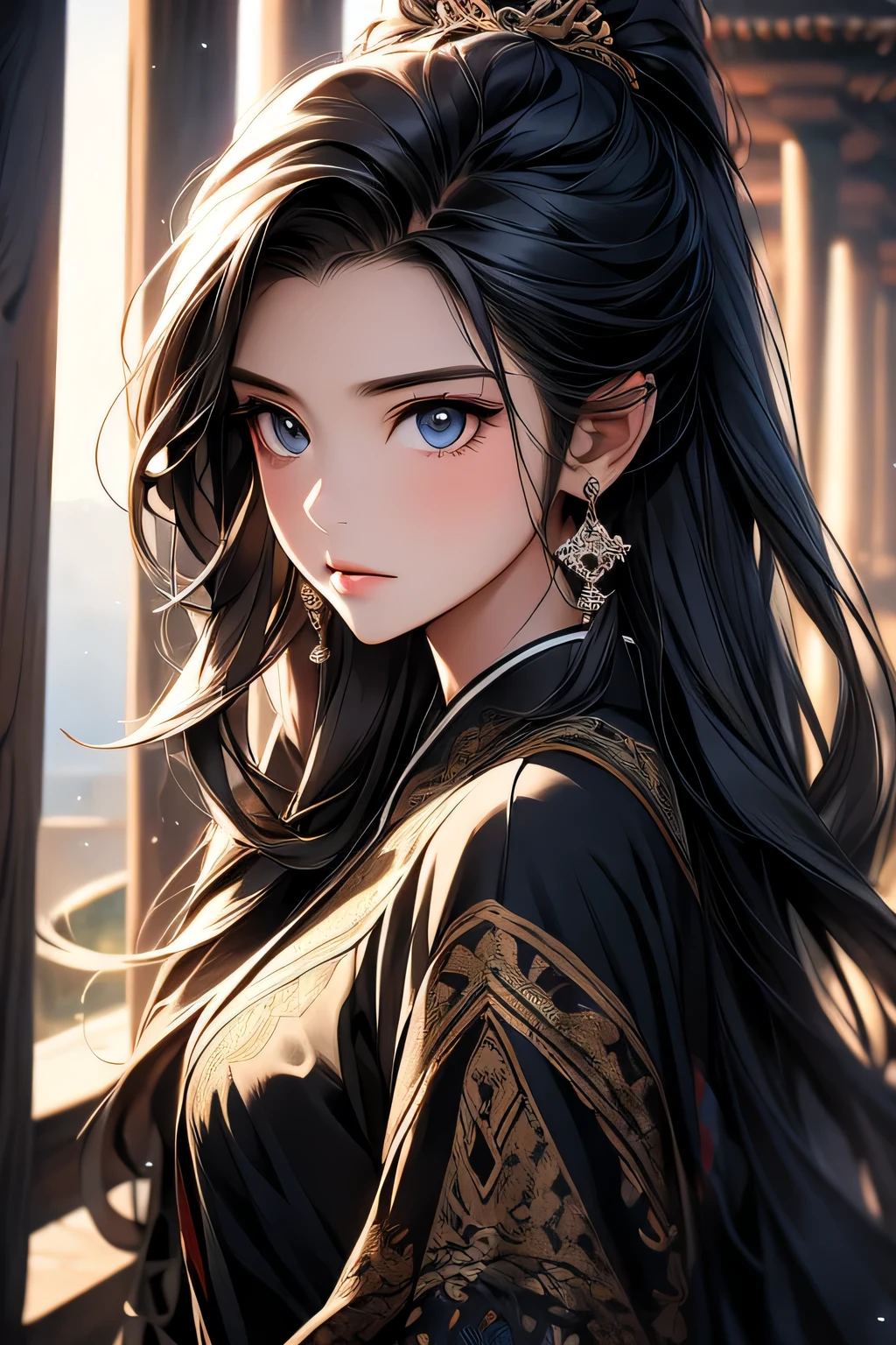 black hair, One girl, Beautiful Face, Beautiful Eyes,length_hair, alone, jewelry, ancient art, Chinese, break, Washile,Washile,Washile,Washile,Washile,Washile,Washile,Washile,Washile,Washile,Washile,Washile,Washile,Washile,Washile, Washile,Washile,Washile,Washil, Black Theme