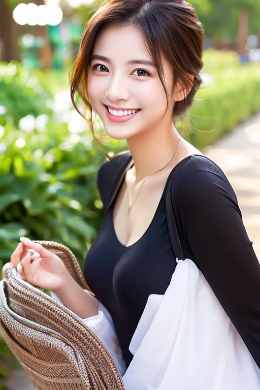 20th Generation、woman、Glamour、Outdoor、sexy、Natural Makeup、smile、cute、beautiful、chest、boyfriend、Embrace each other