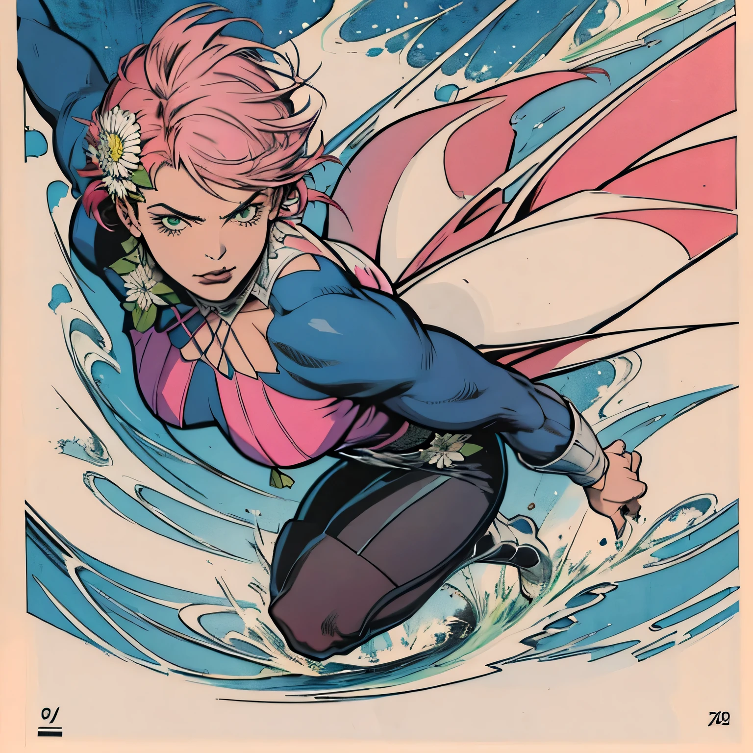(parte mestre, melhor qualidade) Alisa Rosto bonito, Olhos verdes detalhados , roupas elegantes e detalhadas , swollen lips ,Flower accessories for short hair pink, (melhores detalhes) ( melhor qualidade) espetacular, dramatic scenery, tekken , anime digital illustration, estilo anime 4K, por Yang J, arte digital de anime detalhada, arte digital estilo anime, a beautiful art illustration, anime digital illustration, arte digital de anime, 8k arte detalhada de alta qualidade
