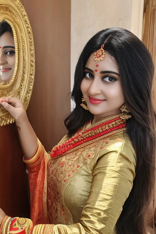(masterpiece, best quality:1.2), Pallabi, sole_woman, solo