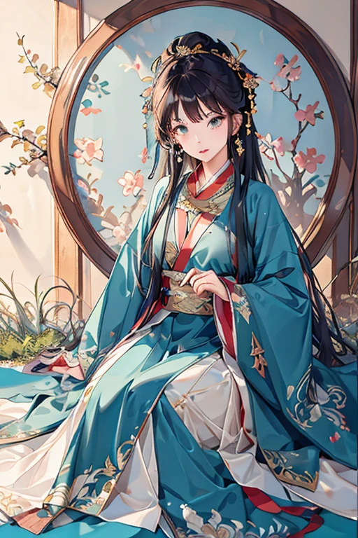 highest quality,Intricate details,High resolution,Hanfu,Raising immortals