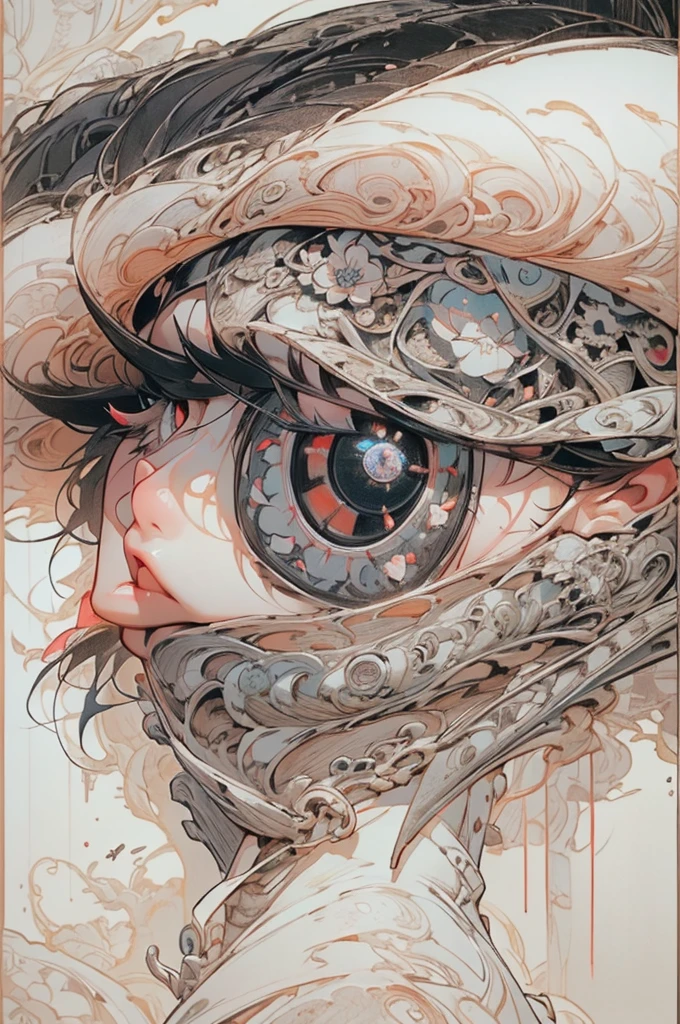 (Artwork of exceptional craftsmanship),(Detailed illustrations,(Art based on a very ideal anatomy),Very detailed and detailed drawing,Delicate lines with slow and rapid,(Realistic texture expression)),[Color tressed main line],[ruins background],HENTAI ANIME (MACHINEAlice (Beauty) (Tall [High class]  (Smooth straight hair [Crystal clear long hair]))) AUTOMATON,((Black dress) Black Rose (Lace pattern [caltrop]) ((Cybernean Alien Armor) ((Through the material))) (Cybernetic Gothic Lolita [Titanium alloy] [chains])),[Bondage Fashion],(Perfectly proportioned),(Fine and beautiful skin expression [realistic skin detail]),(Design built to the highest level,[Advanced structural understanding of materials],Ideal color coordination),(Intricate and beautiful decoration (Dense detail)),(More on shiny hair),[Perfect hand details],(Beautiful perfect face [Realistic face details]),[Clear gaze],[long and beautiful eyelashes],[Perfect eye details (Eyes beautifully drawn down to the smallest detail)],(detaileds,high-detail),((Precision Detail),[multi-layer texture],HighQuality,hight resolution),[(Accurate simulation of light-material interactions),Understanding Airflow,Mechanically correct representation],[Visual art that conveys a sense of narrative] [Full body like],[[Desaturation]].