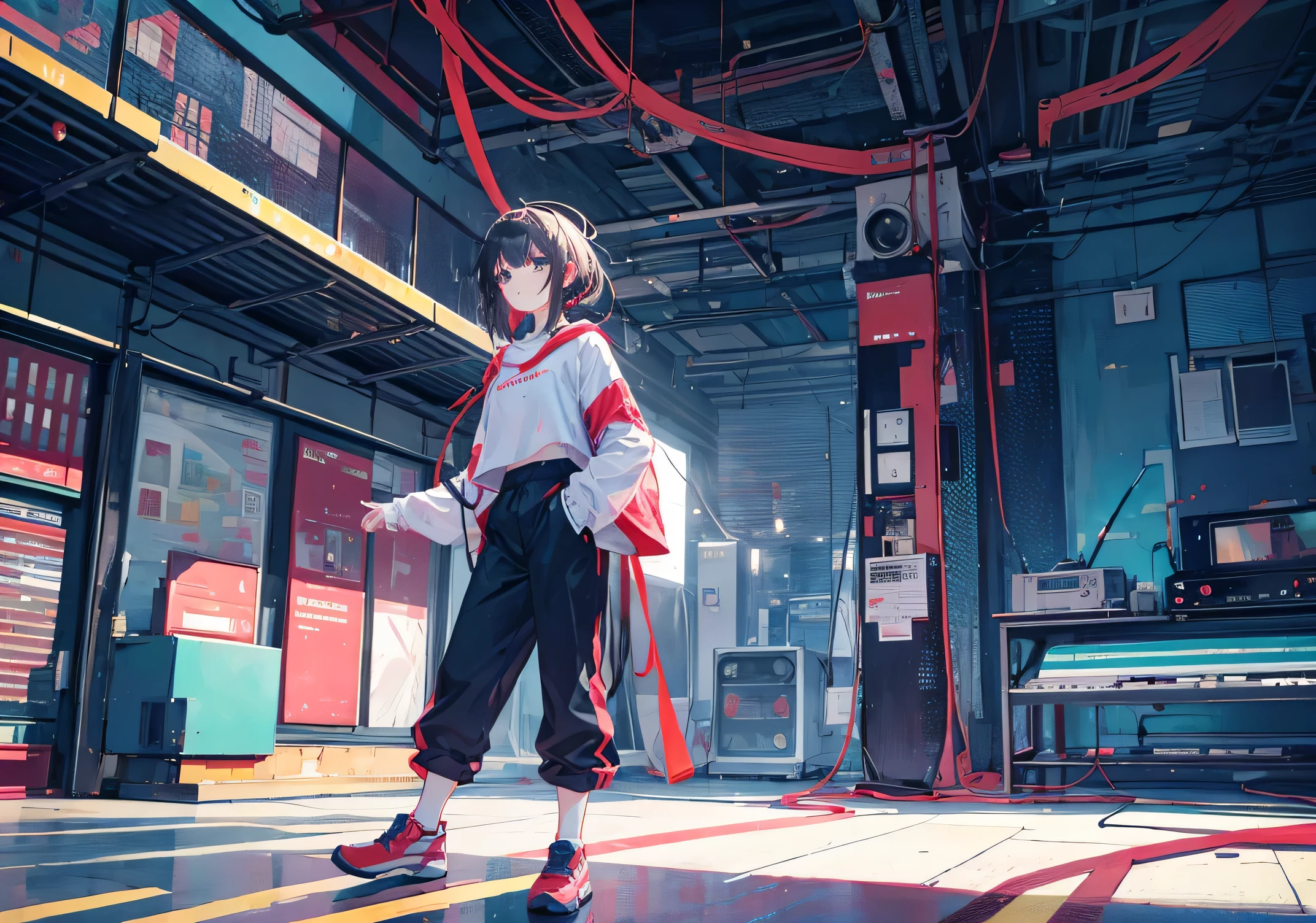 Lost signal, music video background
