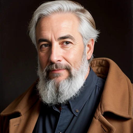 portrait of handsome group jew men focus on face