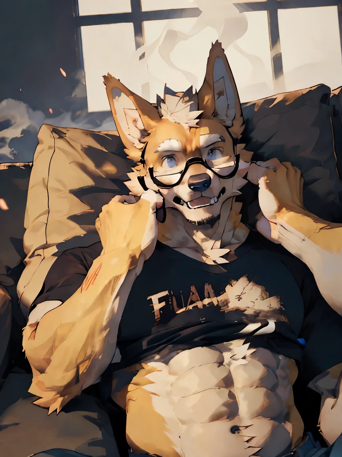 (Optimized, naturally)Abdominal muscle and clothes