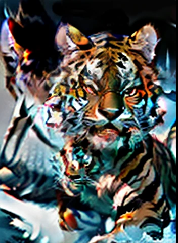 Black Tiger,Mythical Beast,Extinction,8K Ultra HD