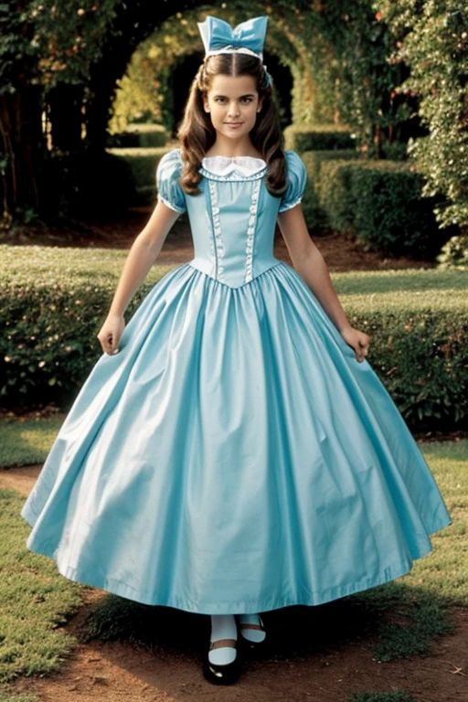 Brooke Shields as Alice in Wonderland