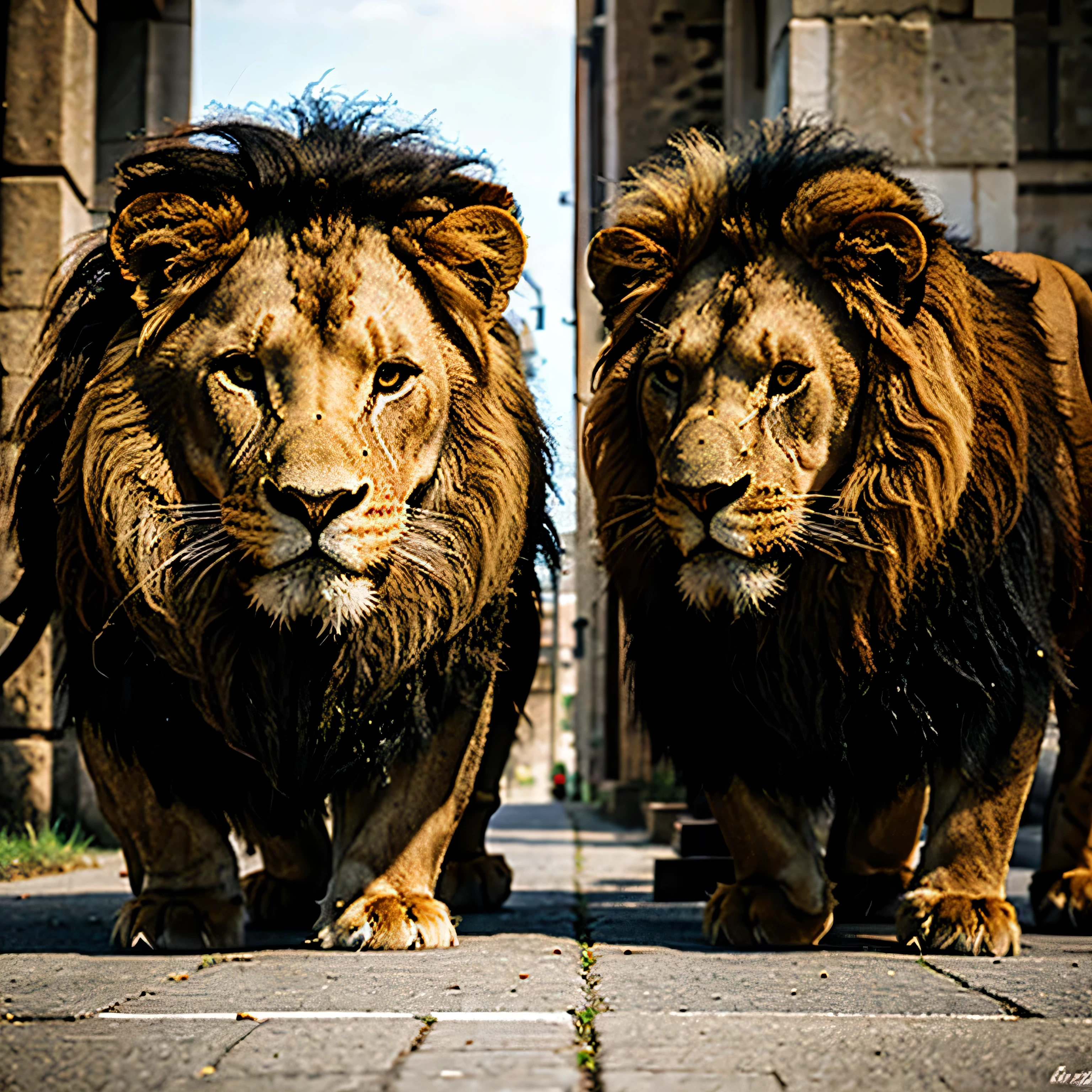 Lion vs lion