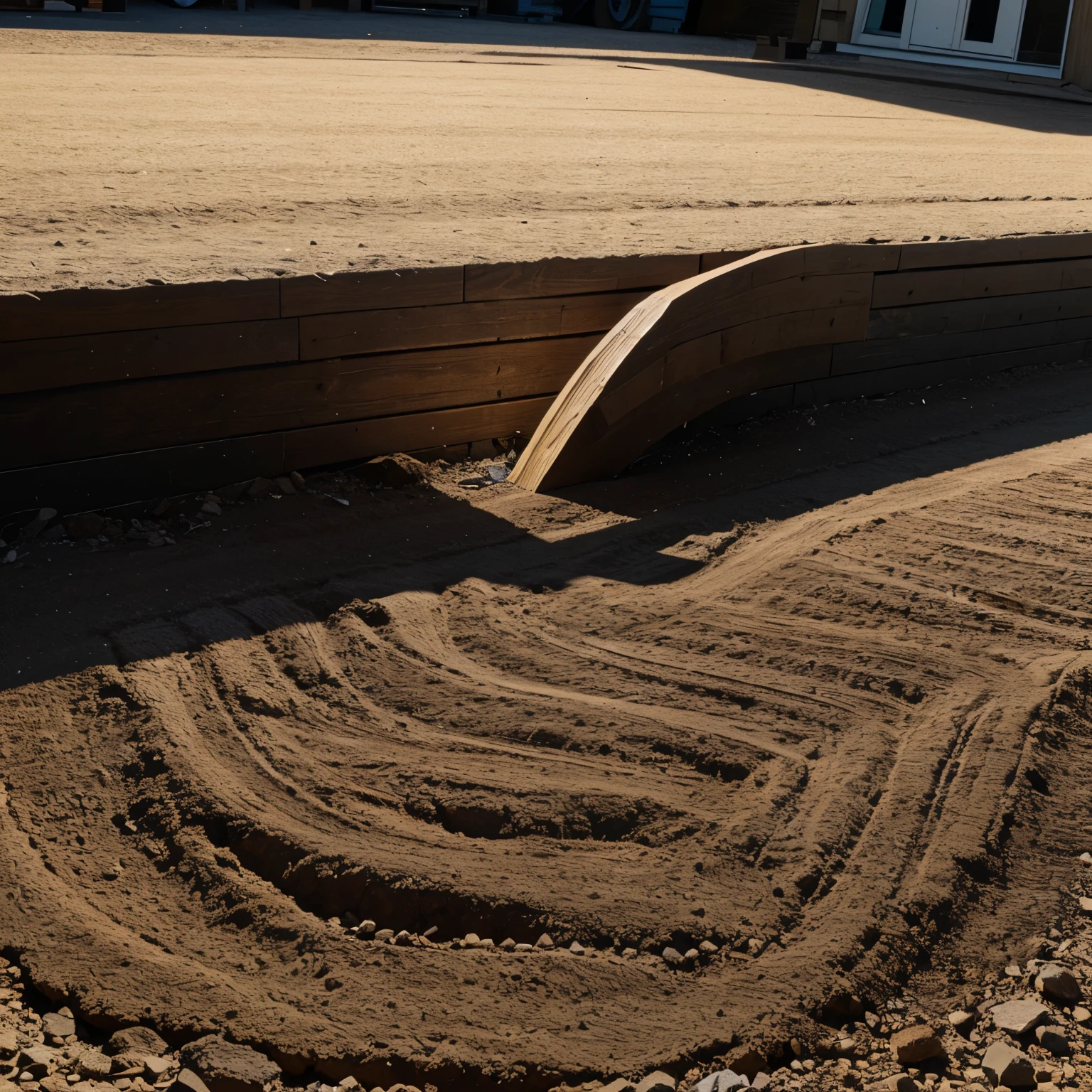 Ein Flugobjekt. The base is a worm of short length but great width