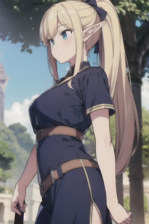 Elf,longbow,High Ponytail
