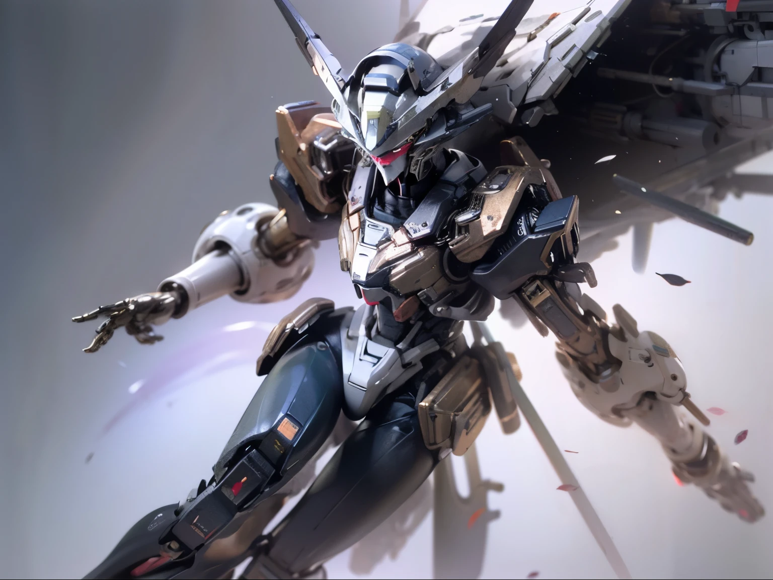 Gundam,original,Fantasy,robot,Character portrait,Real,Mecha,whole body,mechanical,