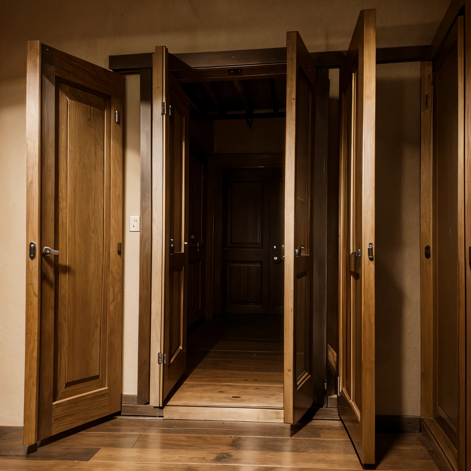 a rat trap, multi-chambered, multiple entry points, mechanism close doors
