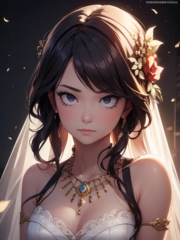 best quality, masterpiece, highres, 1girl,china wedding dress,hair ornament,necklace, jewelry,Beautiful face,upon_body, tyndall effect,photorealistic, dark studio, rim lighting, two tone lighting,(high detailed skin:1.2), 8k uhd, dslr, soft lighting, high quality, volumetric lighting, candid, Photograph, high resolution, 4k, 8k, Bokeh