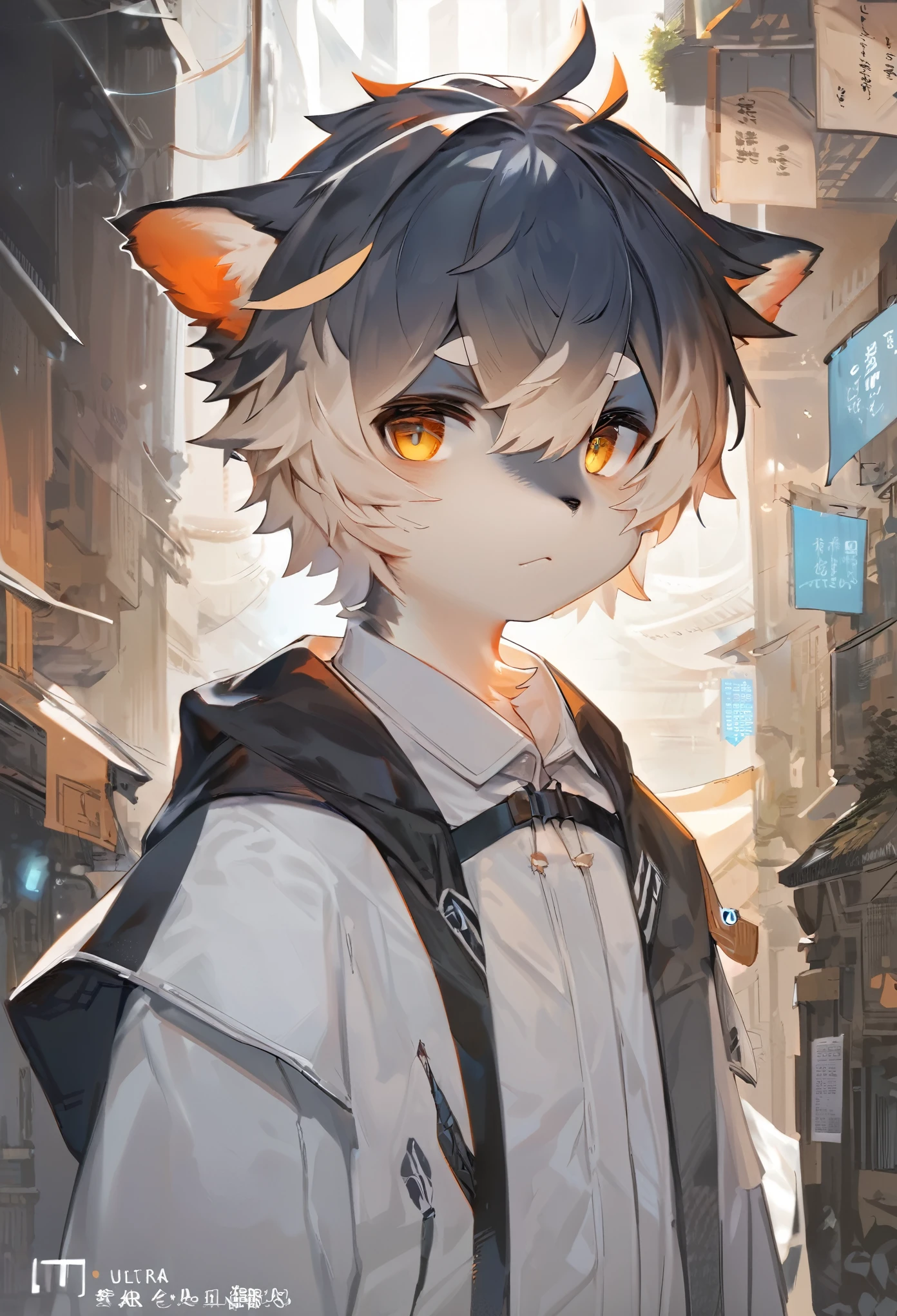 ((masterpiece)), (ultra detailed), (best quality), detailed background, (style of Arknights), (concept art, character sheet),absurdres(highly detailed beautiful face and eyes)perfect anatomy(angelic handsome boy, kemono, )(furry anthro),