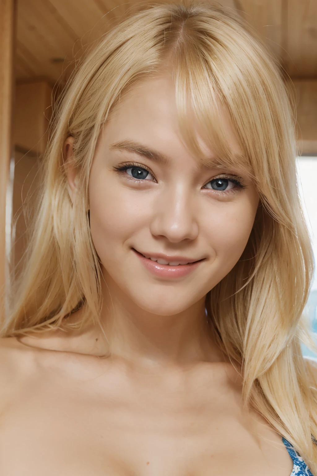 (Beautiful attention to detail, Beautiful lip detail, Highly detailed eyes and face, Long eyelashes, One girl, Blonde, Young girl, erotic,naked, whole body, Spread your legs, smile, Highest quality, 4K, 8K, High resolution, masterpiece:1.2, Super detailed, Realistic, photoRealistic, photo-Realistic:1.37, High resolution, 超High resolution, Studio Lighting, Ultra-fine painting, Sharp focus, Physically Based Rendering, Very detailed explanation, Professional, Vibrant colors, Bokeh, Portraiture)pussy