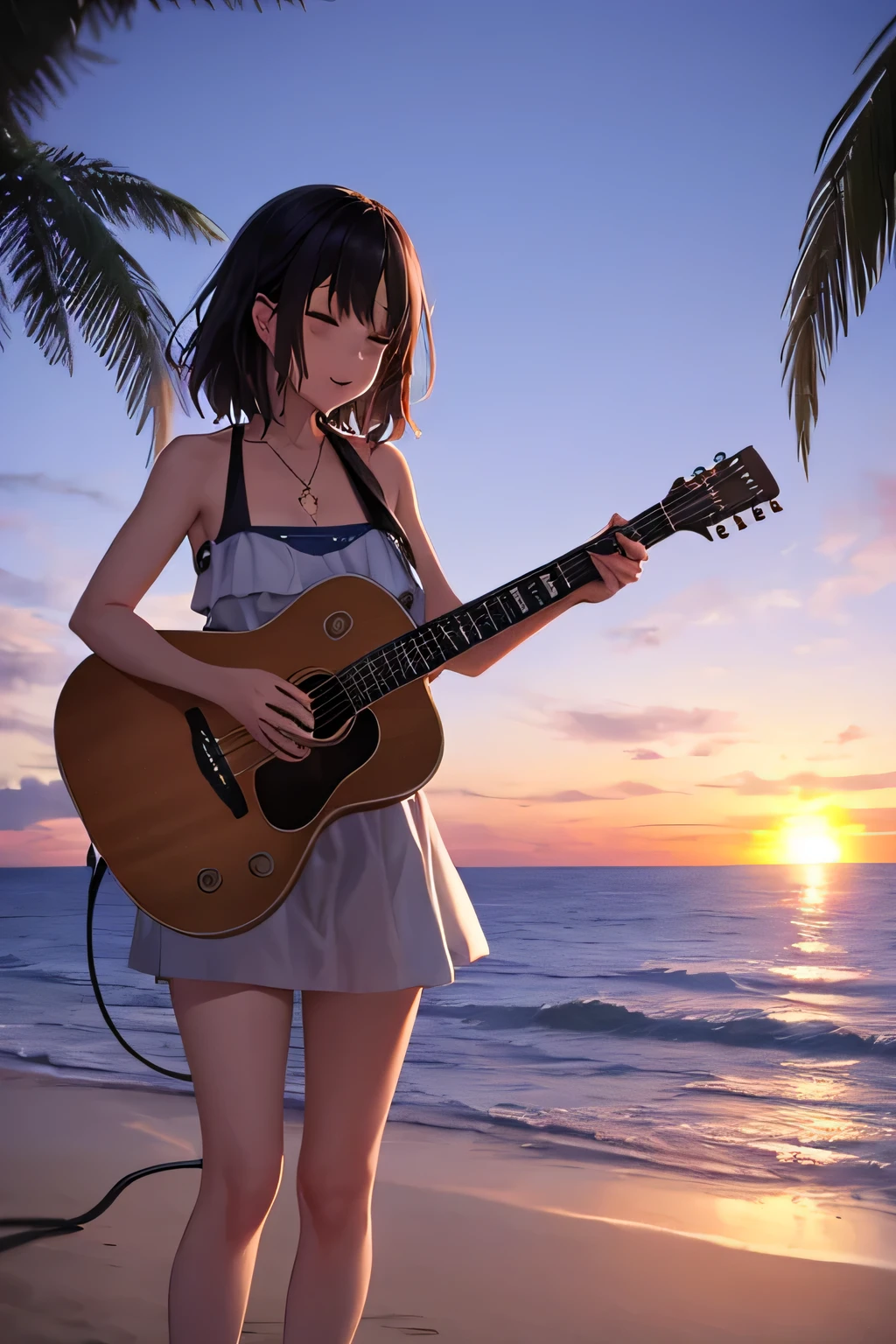 Sunset beach,Live Music