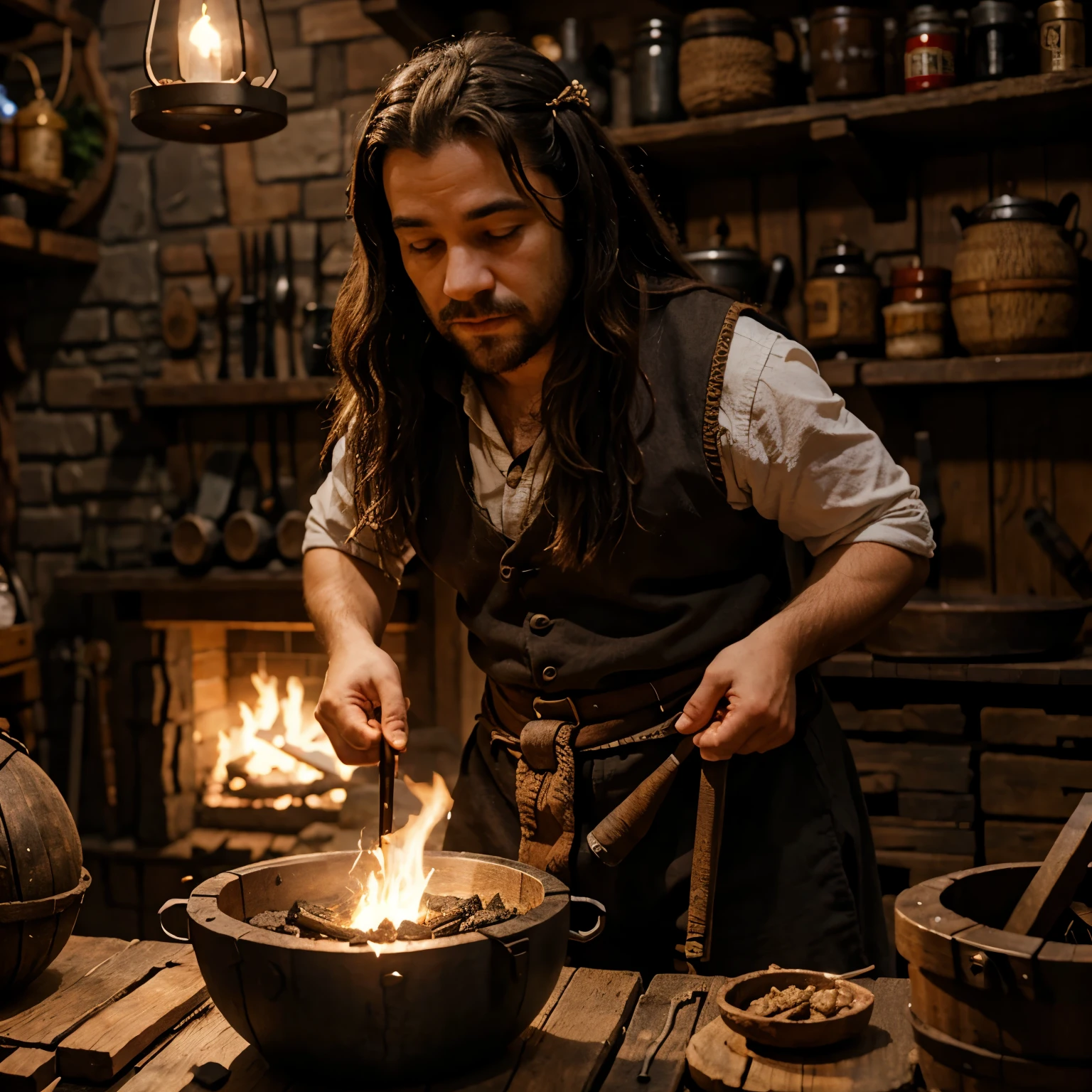 Dwarf blacksmith