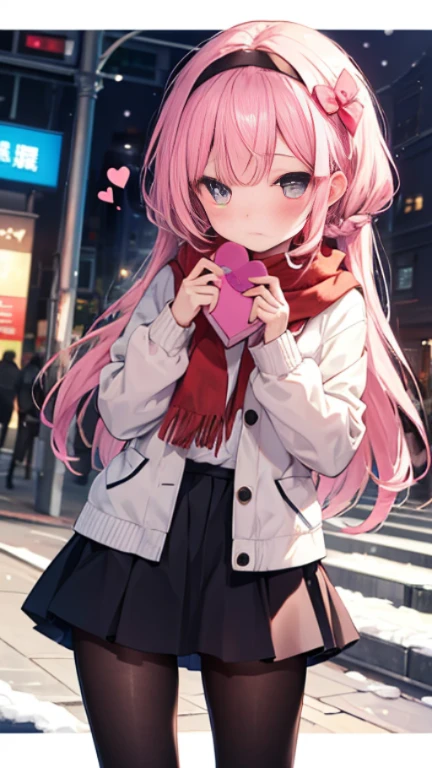 、、Shyness、blush、Embarrassing、blush、heart、lover、love affair、Embarrassing、、、Panties、Don&#39;t wear skirts、Pantiesだけ、ピンクのPanties、snow原、、snow、cold、scarf、scarfを巻く、降snow高解像度、Full HD、8K quality、、、Droopy eyes、、、Eye highlights、Bright Eyes、Clear Eyes、Beautiful Eyes、avert your eyes、Embarrassing、blush、、Eye highlights、、、Eye highlights、信じられないほどBeautiful Eyes、Black tights with pink lines、、、Valentine&#39;s Day、、meeting、Holding a paper bag、Now、surprise、Pink Hair、Let your hair down、Straight hair、Long Hair、Black headband