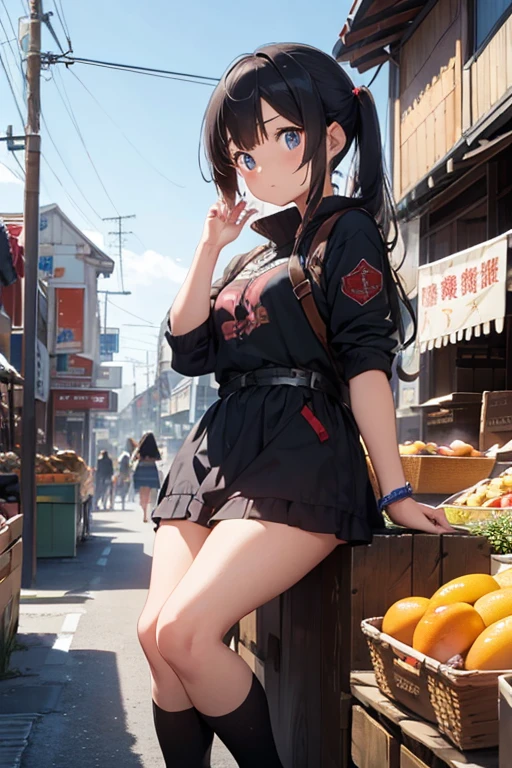masterpiece, highest quality, girl, serafuku,School zone、 Ribbon on chest, Pleated skirt, White socks, loafers, City Street, running, Toast in the mouth,、Camel Toe、Giant tit、Nipple Puffs、Cleavage、Plump、Super big breasts、Super big butt、Hurry、Skirt flip、Embarrassing、blush、slapstick、latenessする、Full body photo、Group photo、multiple、lateness