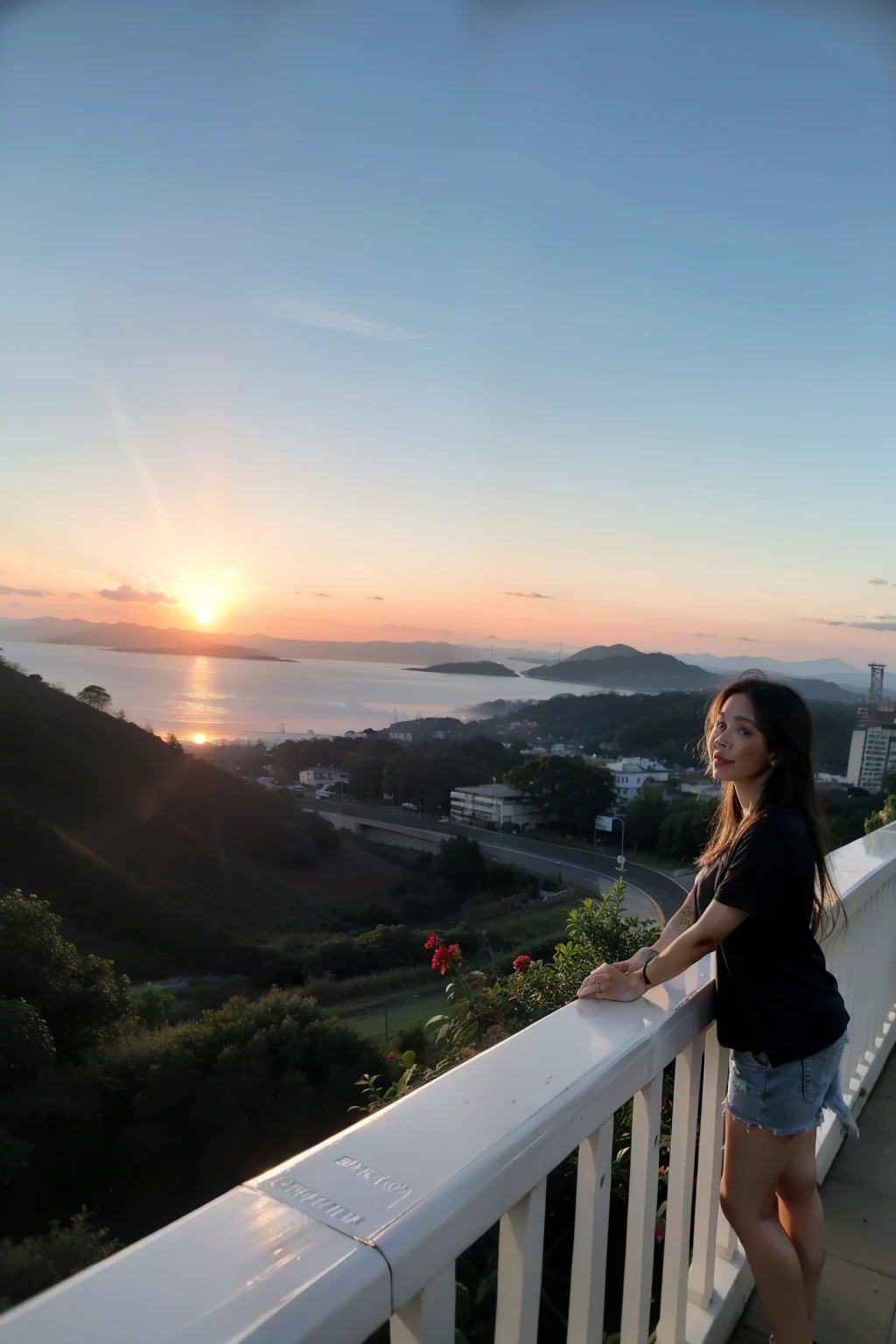 Vista do por do sol 