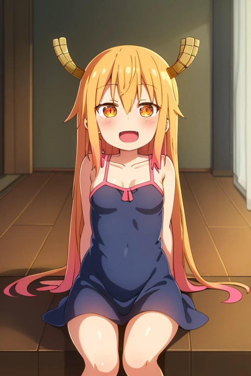 metallia, 1girl,solo,animal ears, twin braids, long hair, blonde hair, green eyes, masterpiece, expensive quality, very_expensive_solve, big_file size, full color,(completely nude:1.2),pussy,niplles,anime color,(),grin,evil face,sharp teeth,cum in pussy,