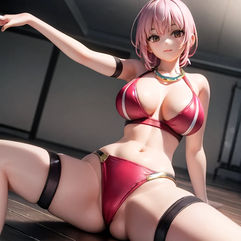 (Dancing, sitting, spreading legs:1.5, ), (masterpiece, best quality, ultra detailed),