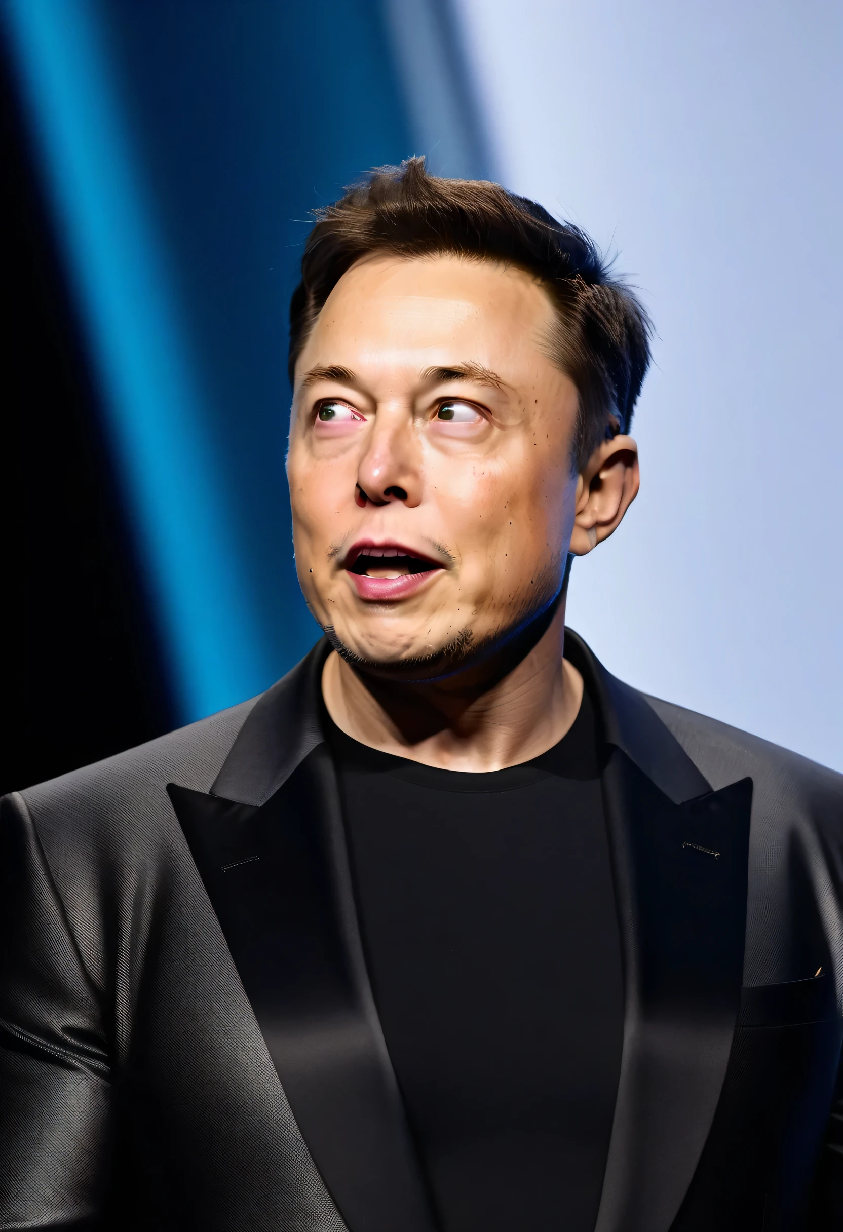 shocked face of elon musk