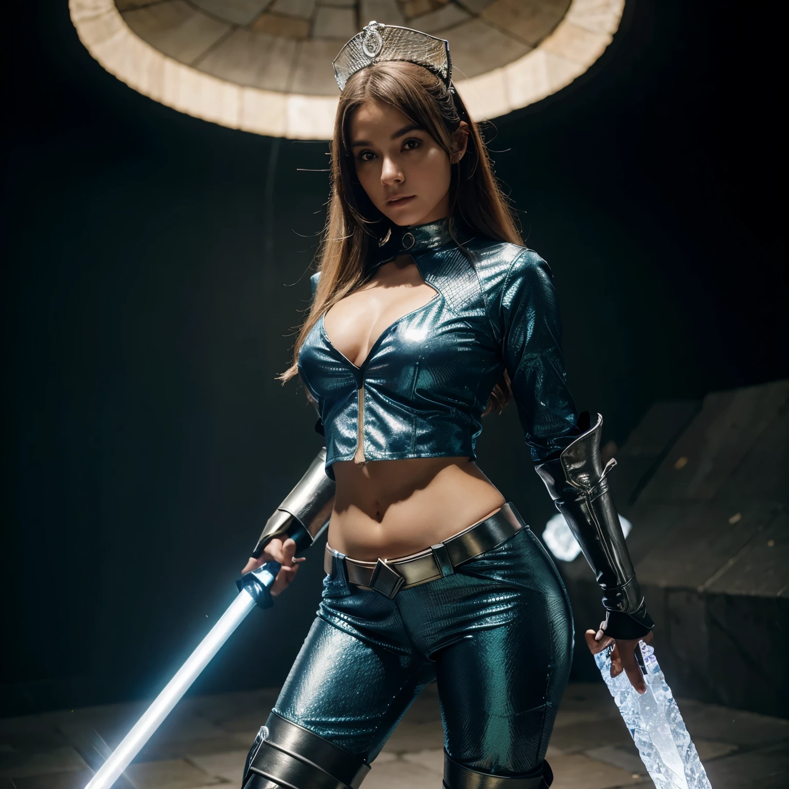 Fire-follet dazzling moon dark nights "Xwing Star-Wars BattleShip Queen 6PO" Futuriste Scene "Heavy Metal" Diplomatic conceptual glamour pure female 38years key athletic slow walking Cosplay "Princesse Laia" "Daisy Ridley" "Nathalie Portman" Baroque Goddess symmetrical fullbody athletes face cheekbones effects glow embarrassed:1.5 saturated:1.5 hairstyles ecstatic lazuli goute entre beaux:1.5 yeux:1.5 dark brown pupils black irises turquoise sapphires mouth open teeth obvious smiles fringes:1.5 clavicles jacket floating jacket fixed shoulders:Open cape levitating jaket opals white shirt papillotes lace corsait gothic zip tin navy thick leathers bikini supports various breasts pointed:1.37 satin skirt:1.5 soies assorties amples spinelles nombril:1.5 Size chastity belt:1.5 silver adorned padlock Gold scarlet pubis-hairy obvious indigo garter underwear snap thighs legs boots volumetric:1.5 gothic decorated onyx ruby invokes:1.37 delicate Toys CGSCOSITY robots sunLight luminescence ultra:1.5 pro-photorealistic:1.5 optimal:1.5 qualities:1.5 accurate:1.5 details:1.5 DSLR max:1.5 resolution:1.5 colors-coded:1.5 perfection:1.5 improved:1.5 graduated:1.5 Octane_rendered:1.5 UHD XT3 16K DSLR HDR UnrealEngine5 Real Shadows 3dcg Analog ultra_Sharpness:1.5 Android Mecha Robot (EOS R6 135mm 1/1250s f/2.8 ISO400) C3PO fullbodye "Darth Vador" Mechanized adaptable gadjet Carbonites rune mannequins "Bruce Weber" girls tattoo fully dressed armor chrome Mandalorian heavy metallic flat bands fathoms brass richly decorated:1.37 embroidered glyphs ornate lava weapon plasma Tourmaline silver engravings lava incandescent DeathStar:1.5 inox xwing-fire-shoot-laser depths:1.5 background:1.5 equirectangular 360 chef-d' Background Alessandro Casagrande Michelangelo nsfw:1.37 etc.