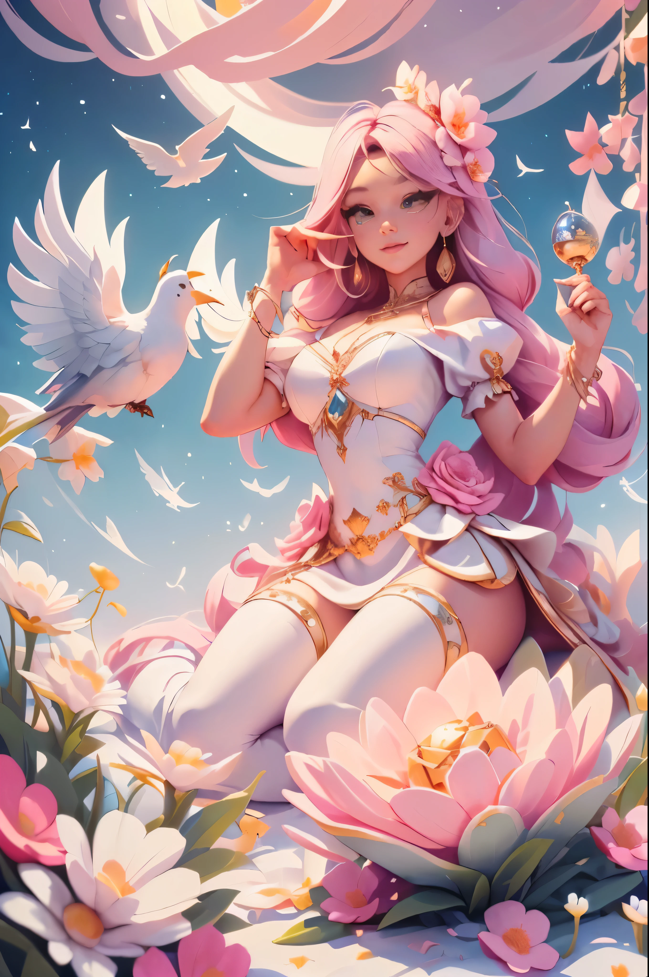 masterpiece, best quality, (extremely detailed CG unity 8k wallpaper), (best quality), (best illustration), (best shadow), absurdres, realistic lighting, (Abyss), beautiful detailed glow, art by PeterMohrBacher,
