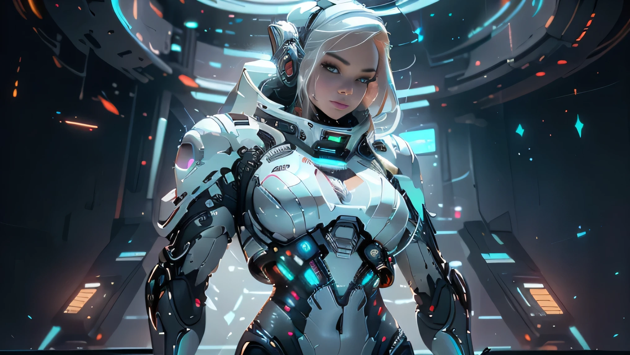 ((Best Quality)), ((Ultra photo realsisim)), (Detailed:1.4),((Lauren Gray: 1.0, Jordyn Jones, Dove Cameron)), (beautiful 1 bitch), (Middle body, big breasts, full bodyesbian), ((Dressed in godlike sci-fi white tight tech suit.: 1.5)), (bed room, The perfect background, Mid-day, jour): HDR (HighDynamicRange), Hyperresolution, Unreal Engine 5, Symmetrical, Award-winning, Maximum clarity and sharpness, Perfectly proportioned, 8K raw data,