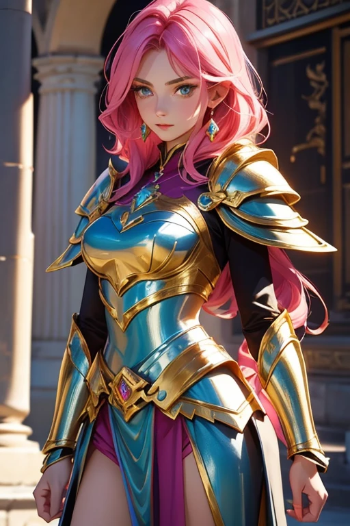 Femme de 25 ans, Chevalier, mythologie, Colorful armor, sexy, saint seiya, Detailed armor