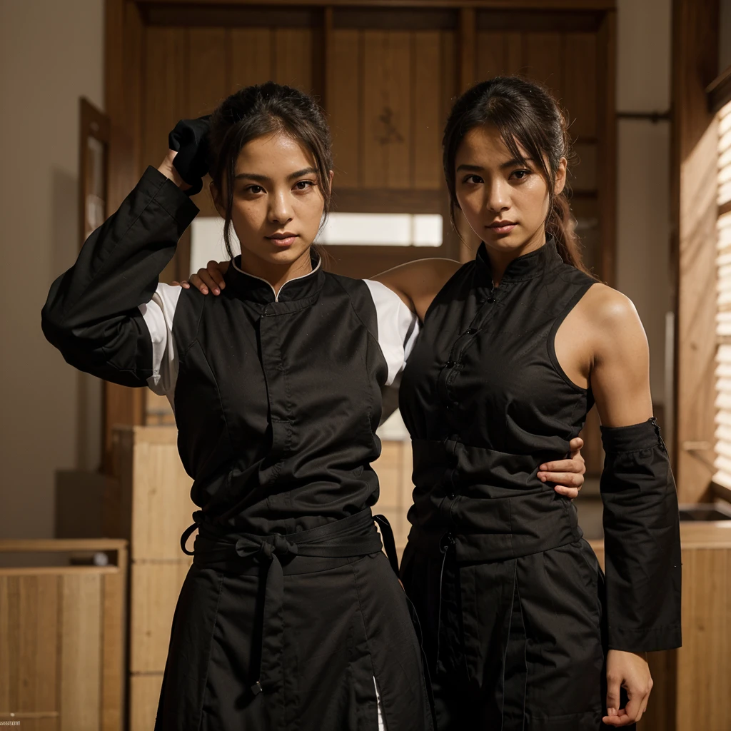 traje de kendo, Artes marciales,dougii, cinta negra, sexy, sudor