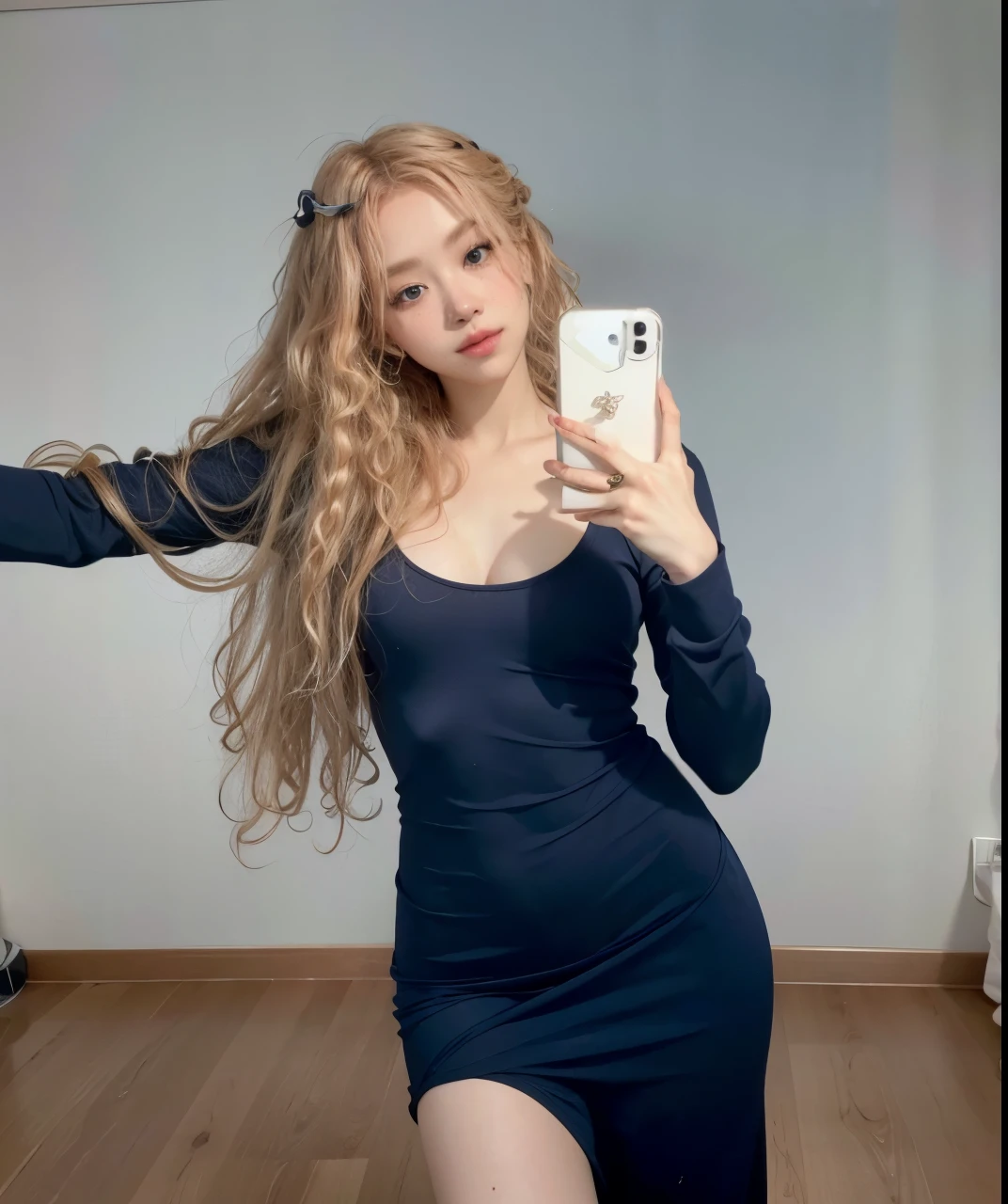 Rose curly hair, blonde hair, curls, curls over clothes, beautiful curly hair,