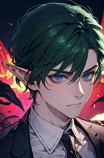 manly　male　cool　Elf