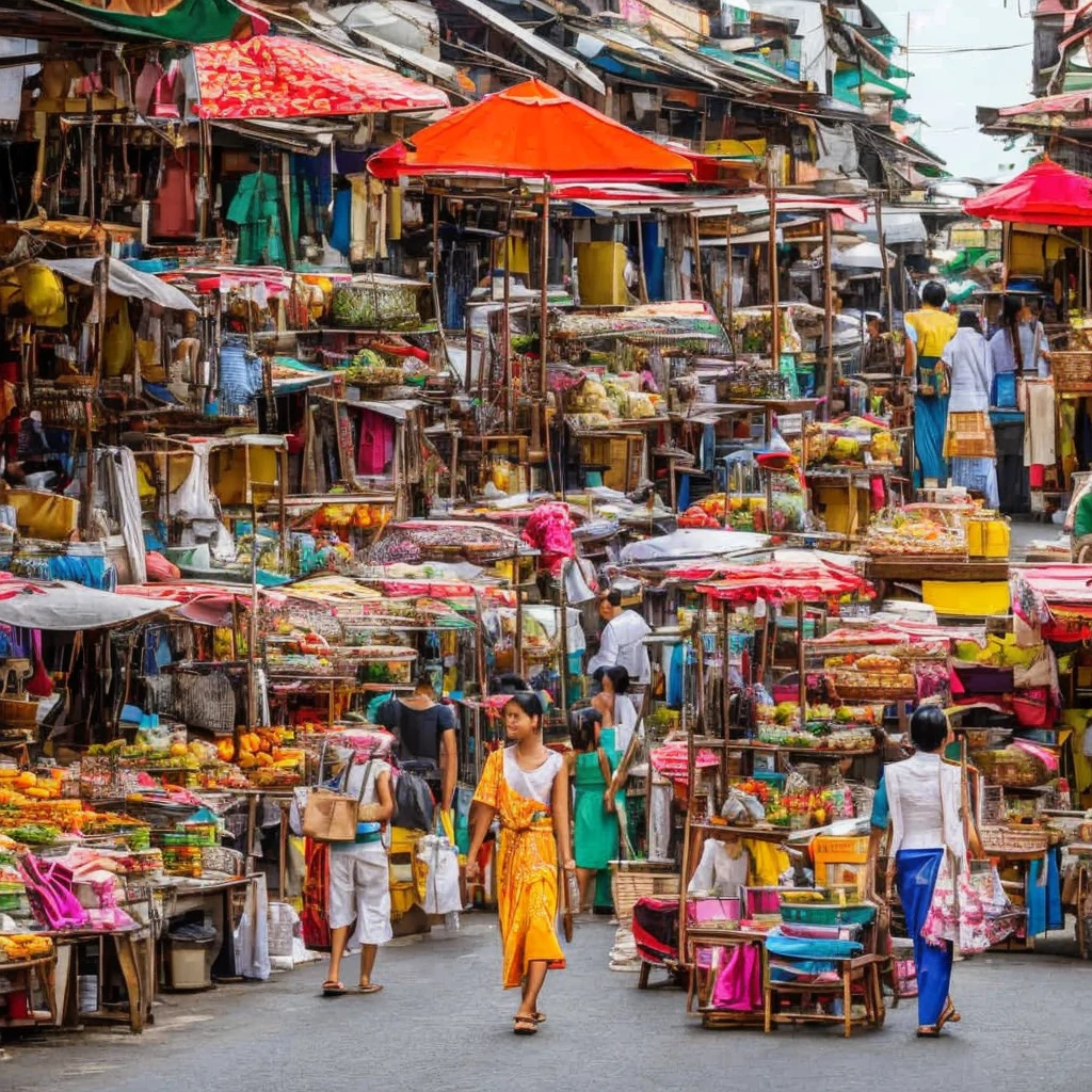 (best quality,ultra-detailed,highres:1.2),realistic(portraits),vivid colors,sharp focus,professional,studio lighting,physically-based rendering,bokeh, HDR,UHD A classy asian business woman strolling down the streets of bangkok, longnecked, snobby expression, wearing an elegant, traditional Asian themed outfit with intricate patterns and vibrant colors. Her waist-length black hair flows gracefully behind her. Onlookers can't help but stop and stare at her fashionable appearance, with admiration and curiosity in their eyes. She walks confidently, with an air of confidence and sophistication, each step exuding power and authority. The bustling streets of Bangkok become her stage as she moves gracefully, the sound of her clicking heels blending harmoniously with the city's vibrant energy. The sunlight gently kisses her skin, creating a soft, warm glow on her flawless complexion. The surrounding buildings and colorful market stalls create a lively backdrop, filled with unique details and textures. The scent of street food and the sound of chatter fill the air, adding to the atmosphere of the scene. The combination of modern city life and the elegance of tradition merges seamlessly, reflecting the dynamic spirit of Bangkok.