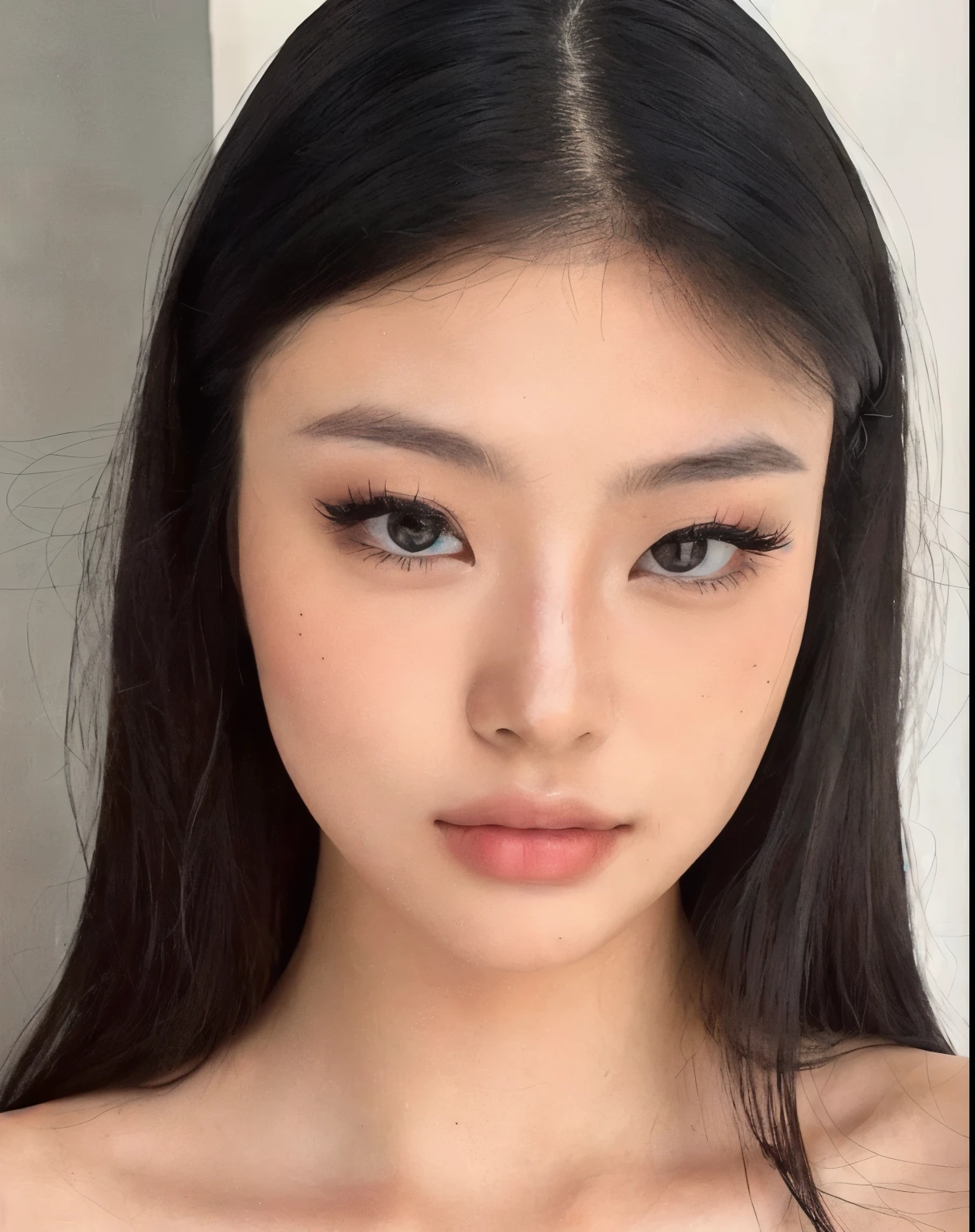 Jennie blackpink, foxy eyes, big soft cupid lips