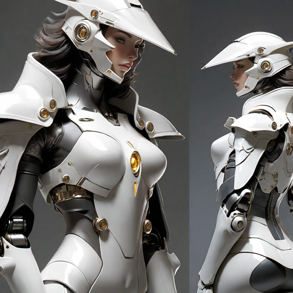 (((An epic and visually stunning digital anime masterpiece:1.5, art piece featuring an elegant masculine military mechanical ((robot)) soldier:1.7, wearing a sleek yet tactical decorated military trench coat:1.6))), (((flat masculine chest:1.6, tactical robot knight helmet:1.8, mechanical full head knight helmet:1.8, optical sensors:1.8))), (((the character is clothed in a scifi tactical double breasted trench coat with a built in exoskeleton:1.6))), (((over a form fitted armor plated yet super sleek and sensually revealing under suit, waist and thighs exposed:1.6))), ((The image showcases the intricacies of the character’s armor and clothing:1.4)), ((capturing their flamboyant feminine essence and heavy mechanical art deco aesthetic:1.5)), ((The character also possesses a more feminine androgynous body build:1.6)), (((with a toned yet heavily muscled gorgeous feminine physique:1.4, a sleek waist:1.4, mesomorphic mechanical muscular torso, toned yet beautifully sleek mechanical arms and legs with thick well rounded thighs:1.6, mechanical muscles))), ((looking at viewer)), (((brass metal armor and brown leather))), ((((depth of field, cinematic lighting, chromatic aberration, ray tracing, UHD, masterpiece, top of head covered, super detail, high details, high quality, award winning, 8k, highres)))), (((dieselpunk:1.4, decopunk:1.4, artificial muscle:1.5))), (((engraved armor:1.5)))