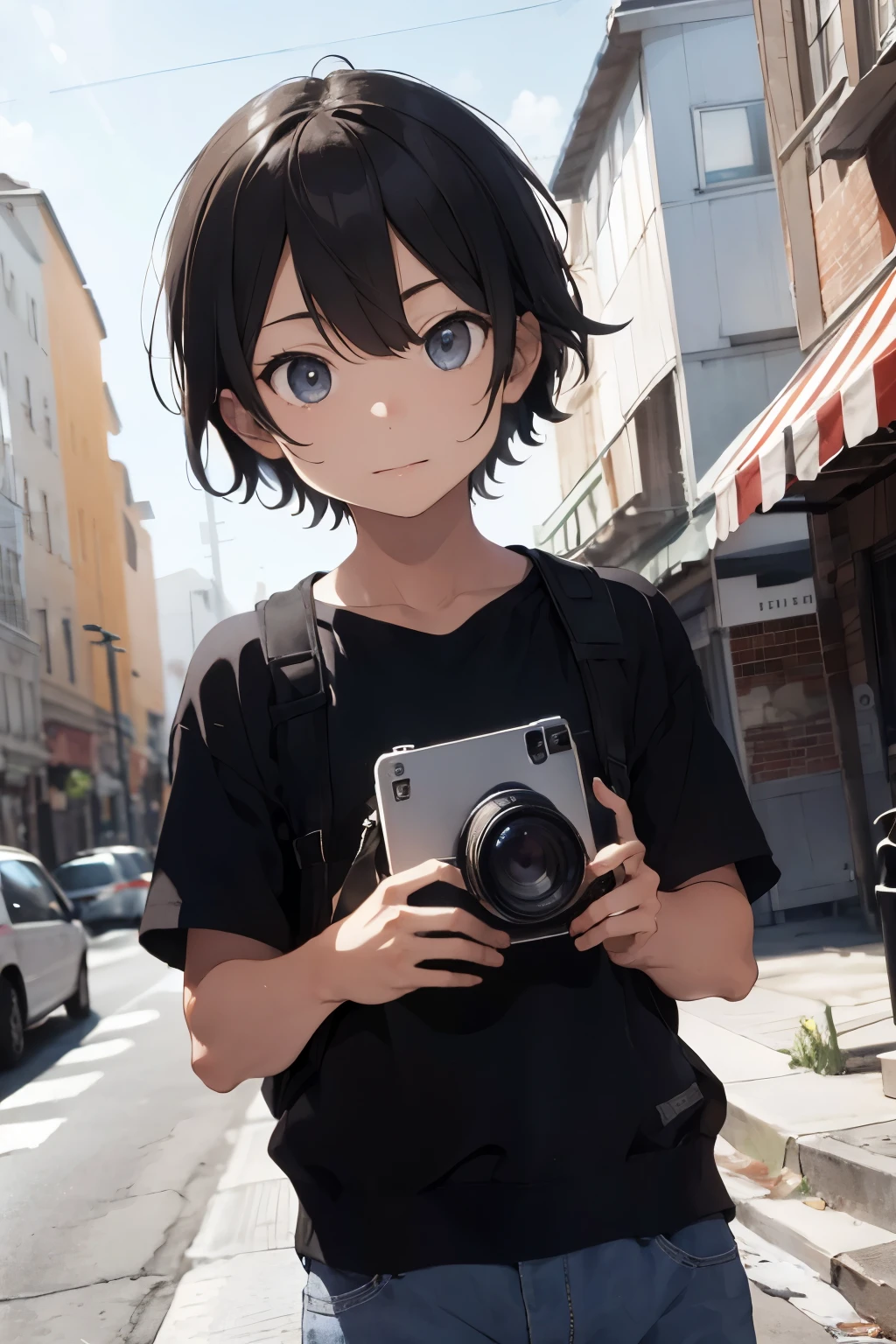 photograph of a boy 