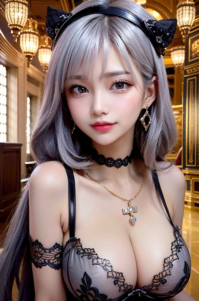 sexy , Full Face， (Slim shoulder straps, Ultra low cut tops)( Very close view )Women's Watches，[Face view] , ((High slit panties))，See-through clothing (((Outdoor Paradise))), ((Petals flying in the sky ))，軽いsmile，，Camel Toe,(Crystal colorful lights),，Soft Clouds，(Cover with a scarf), ((A super short, cute patterned cotton coat|No underwear|A little perspective ) ((Greek architecture，bohemian architecture，Hindu Temple，thai snack，Thai Style)) Starry Sky，beautiful，Exposing the hips，Earrings，ピンクのsexyな糸,（(Striped underwear、Black openwork underwear、Sheer embroidered tulle underwear set,Gold bracelet，pink lace gloves)）Lace pantyhose、Lace gloves、Wedding Scarf、Pearl Necklace,（ dress）(Very small panties),Mole under the eye, ((gray-pink hair))，glittering crystal necklace
（（masterpiece））,（Realistically：1.2）,最high quality,high quality,Absurd,Rich colors,Great art,最high quality, Super detailed,beautifulディテール， Reflective Hair,Good lighting, Ray Tracing， Depth of written boundary,Super detailed,Awareness-raising,Amazing,Fine details,Very detailed， （（Super detailed））， （beautiful Meticulous Girl）， beautiful detail glow， Intricate details， High resolution， 非常に洗練されていてbeautiful,美しくFine grain， High resolution， Round eyes, Detailed facial features,（Round pupils：1.4） （Awareness-raising）,（Beautiful and delicate eyes）（Highly detailed face））， ((Depth of written boundary))((solid)),（Attractive face）(（smile：1.3）)， Smiling Lips， （View your viewers：1.1） Cleavage close-up， Wide Wide Shot， Side body， photograph， Light in a lewd pose， Sistine Phil Beldeff, smile，（（（masterpiece，最high quality，High resolution）））），Extremely detailed 8K，beautiful girl with busty body，（Hyper HD，Super detailed，Attention to detail，High Reality，Ultra-realistic，photographのようなリアリズム）,（One girl：1.5）,（Realistic black hair），Short Curly Hair，Bob cuts his hair，（Dynamic posture）,浅いsmile,Open your lips，Fine grain，Big Chest，(Breast enlargement)
（beautiful and detailed face，beautiful and delicate eyes），sunlight）,（beautiful buttocks 0.5），Color backlight