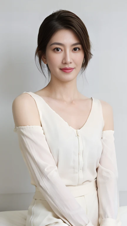 high resolution、4k、8k、Realistic、Real、40 years old、Japanese women、Beauty、cute、Beautiful breasts with a nice shape、downpour、Wet T-shirt、V-neck、You can see the valley well、Nipples are erect、See-through clothing、Wet Hair、Blank look、Gazing at the audience