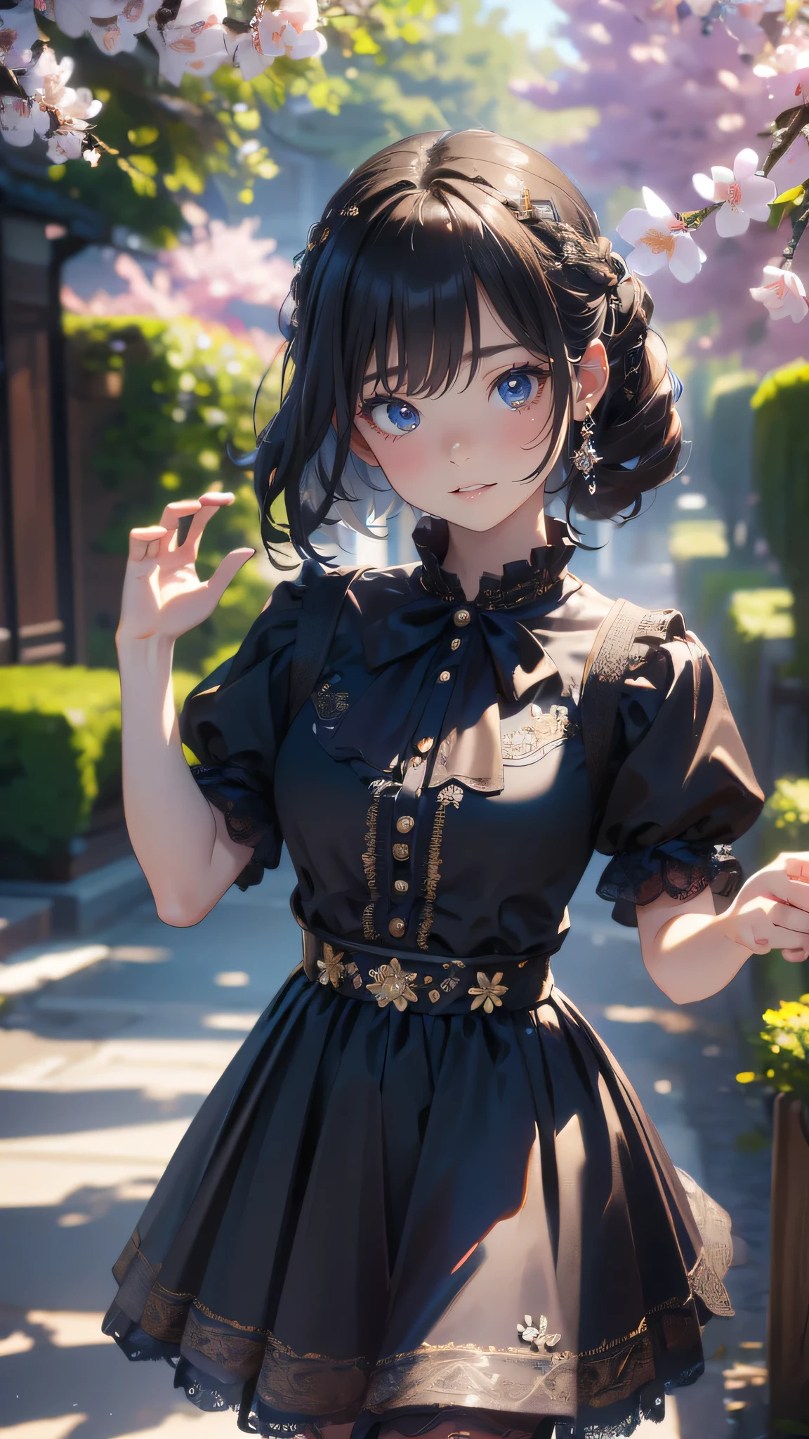 (random spring fashion),(Looks like fun pose),(random hairstyle),(Highest image quality, (8K), Ultra-realistic, Best Quality, High quality, High Definition, high quality texture, high detailing, Beautiful detailed, fine detailed, extremely details CG, Detailed texture, realistic representation of face, masterpiece, presence)