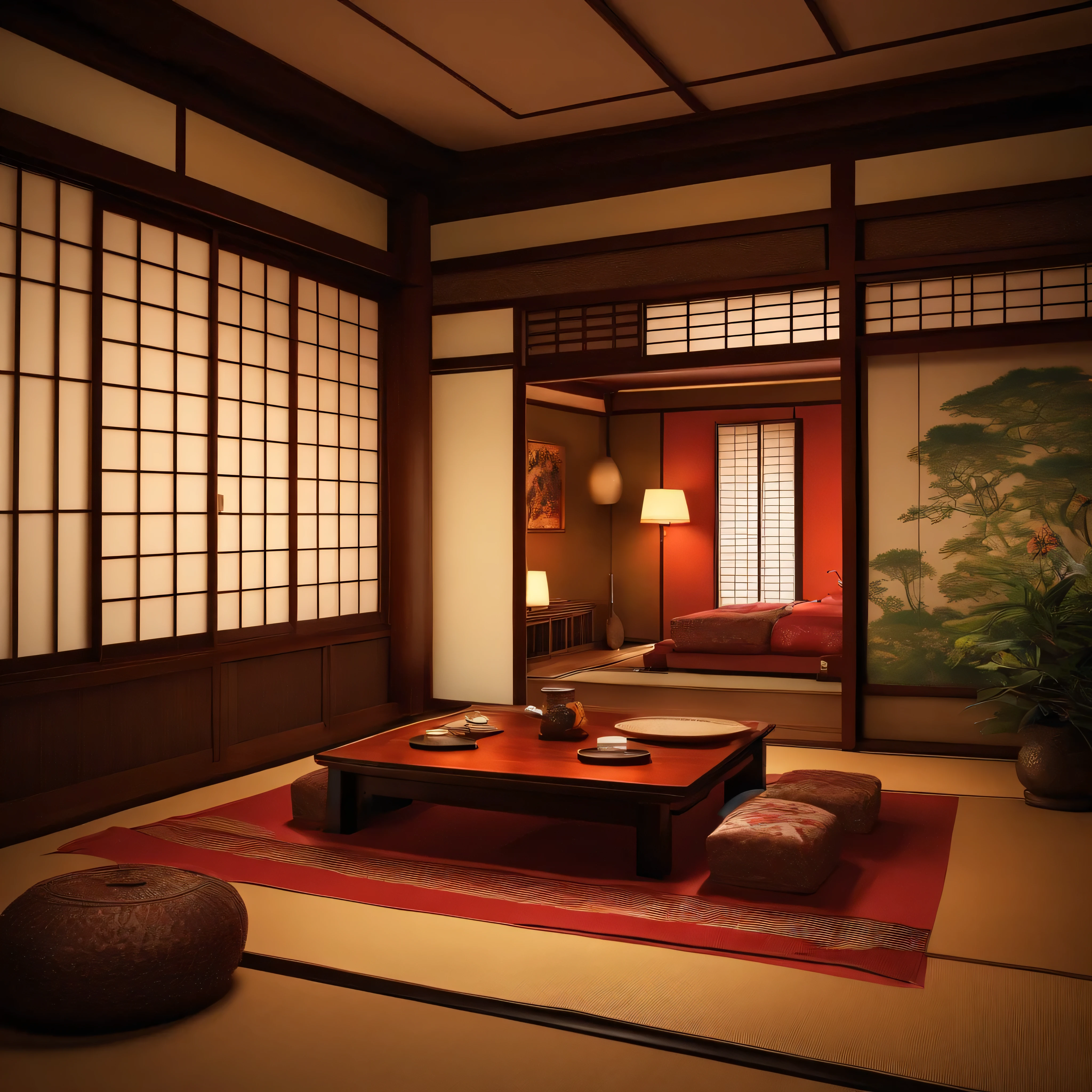 traditional Japanese room　rape